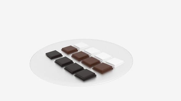 Chocolate Block Platter - 3DOcean Item for Sale