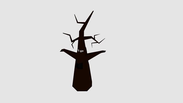 Cartoon Dead Tree Monster - 3DOcean Item for Sale