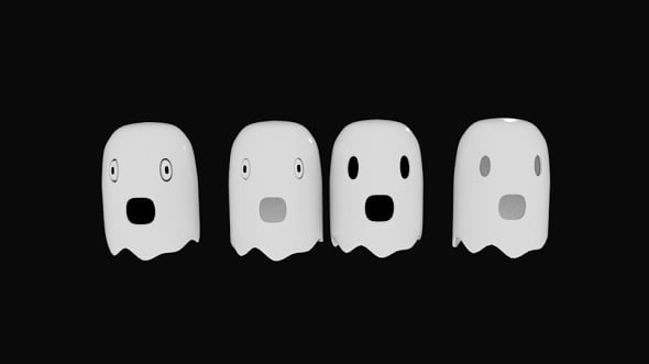 Cylinder Ghost - 3DOcean Item for Sale