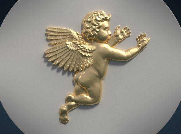 Print ready Cherub - 3DOcean Item for Sale