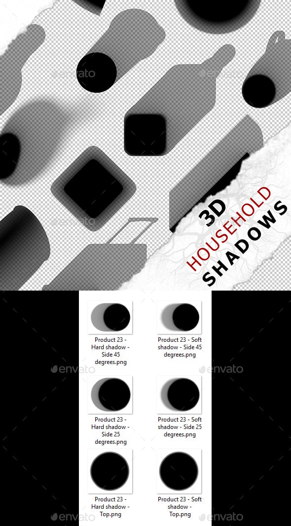 3D Shadow - Product 23 - 3DOcean Item for Sale
