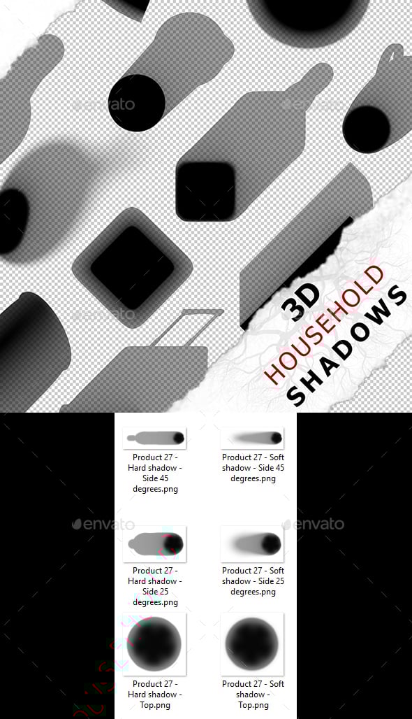 3D Shadow - Product 27 - 3DOcean Item for Sale