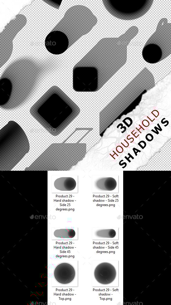 3D Shadow - Product 29 - 3DOcean Item for Sale