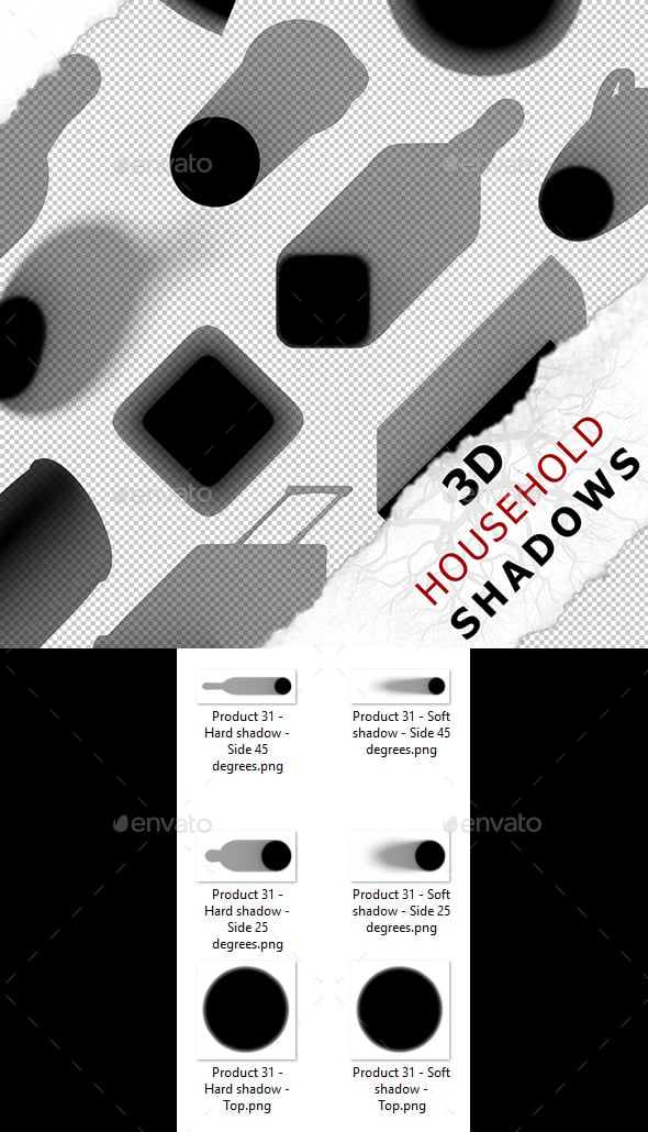 3D Shadow - Product 31 - 3DOcean Item for Sale