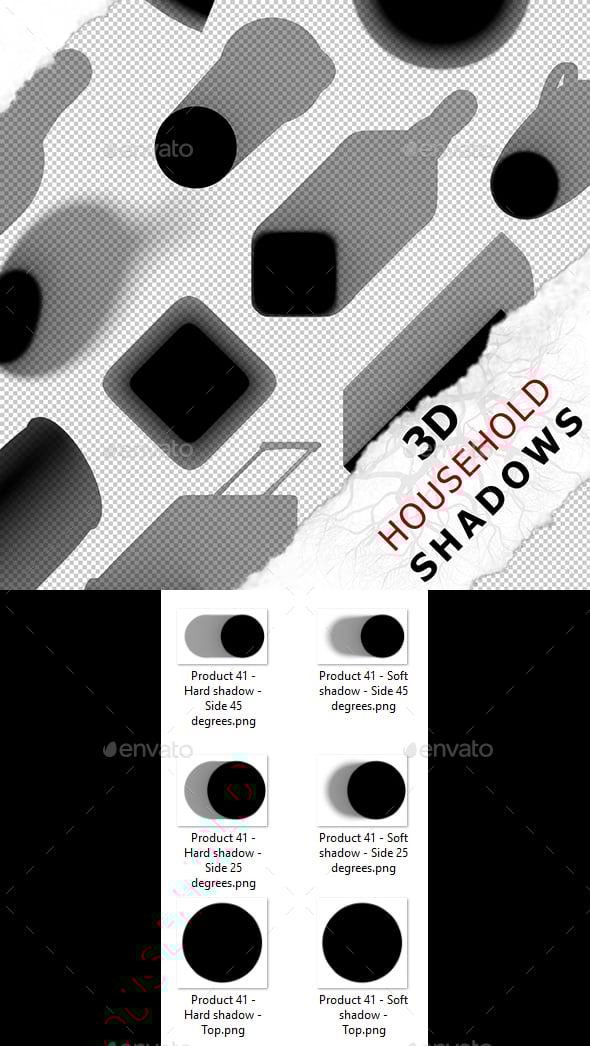 3D Shadow - Product 41 - 3DOcean Item for Sale