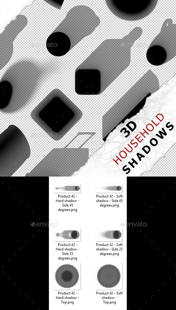 3D Shadow - Product 42 - 3DOcean Item for Sale