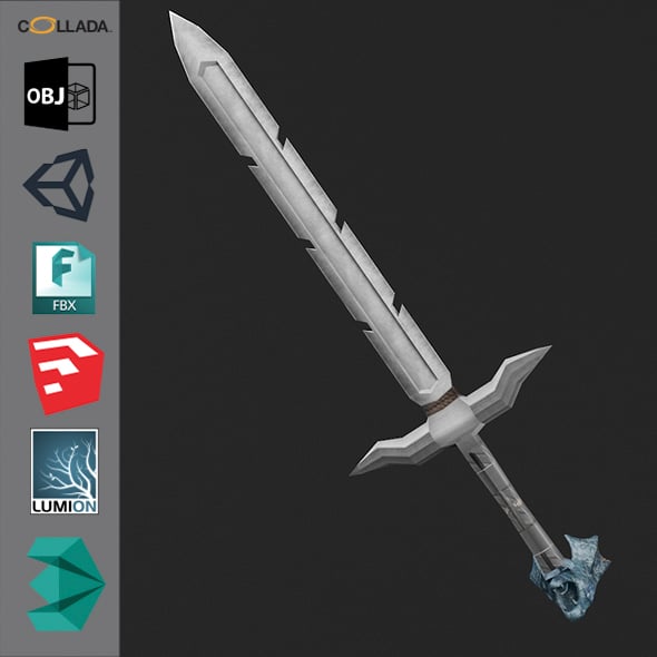 Sword Elf1 - 3DOcean Item for Sale