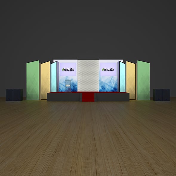 Stage Design - 3DOcean Item for Sale