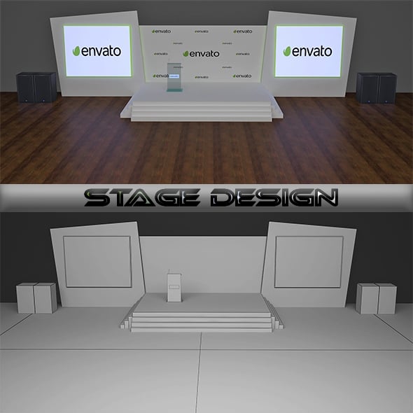 Stage Design - 3DOcean Item for Sale