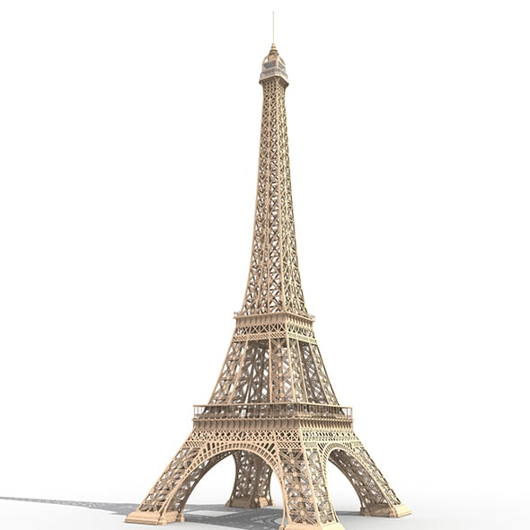 Eiffel Tower France - 3DOcean Item for Sale