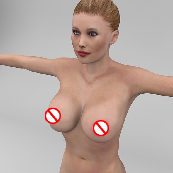 Woman - Real model - 3DOcean Item for Sale