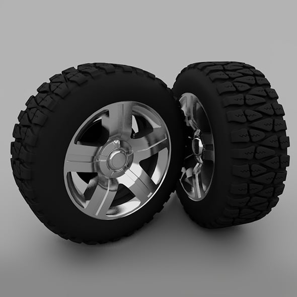 Wheel - 3DOcean Item for Sale