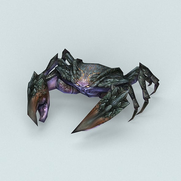 Fantasy Monster Crab - 3DOcean Item for Sale