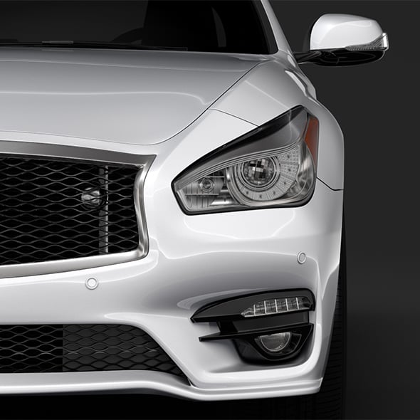 Infinity Q70 Long S 2018 - 3DOcean Item for Sale