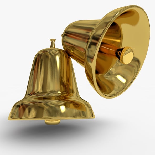 Christmas Bell Model - 3DOcean Item for Sale