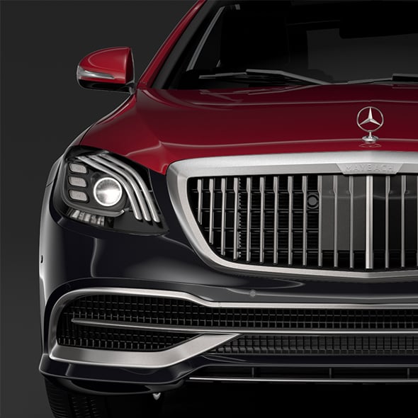 Mercedes Maybach S 560 4Matic X222 2019 - 3DOcean Item for Sale