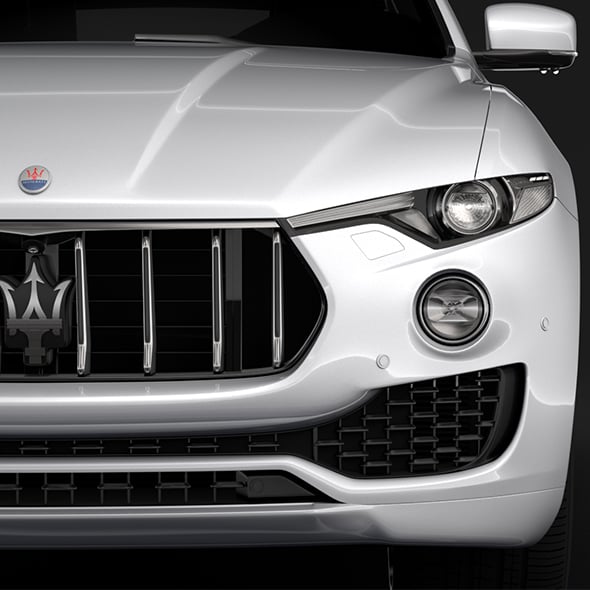Maserati Levante 2018 - 3DOcean Item for Sale