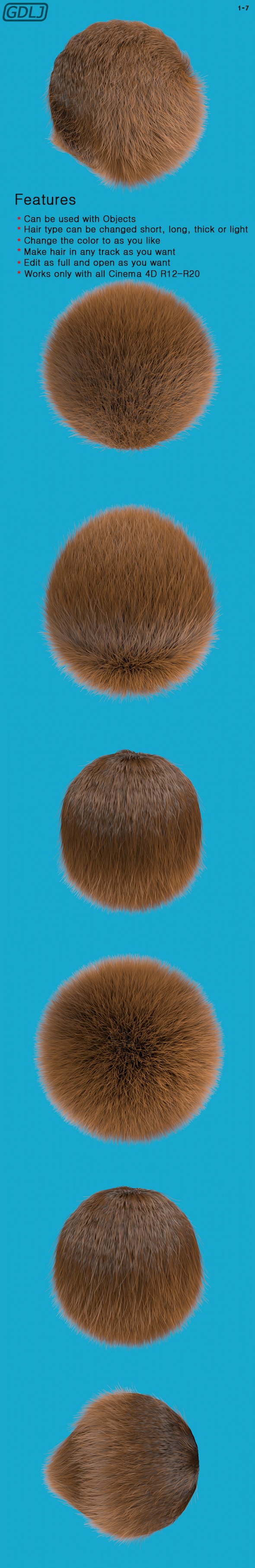 Hair Simulate " Full " - 3DOcean Item for Sale