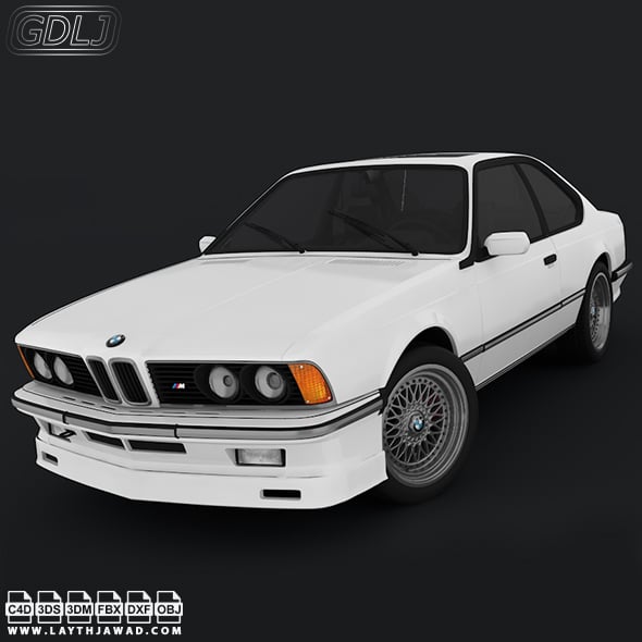 BMW E24 M6 - 3DOcean Item for Sale
