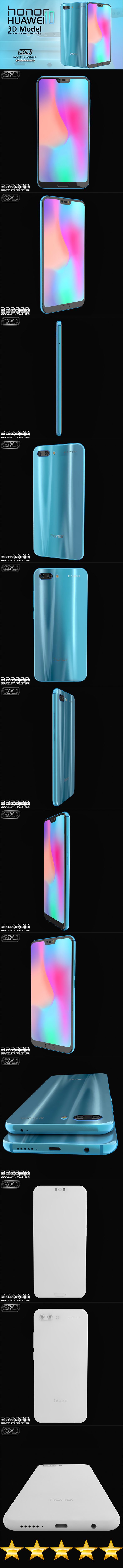 Huawei Honor 10 - 3DOcean Item for Sale
