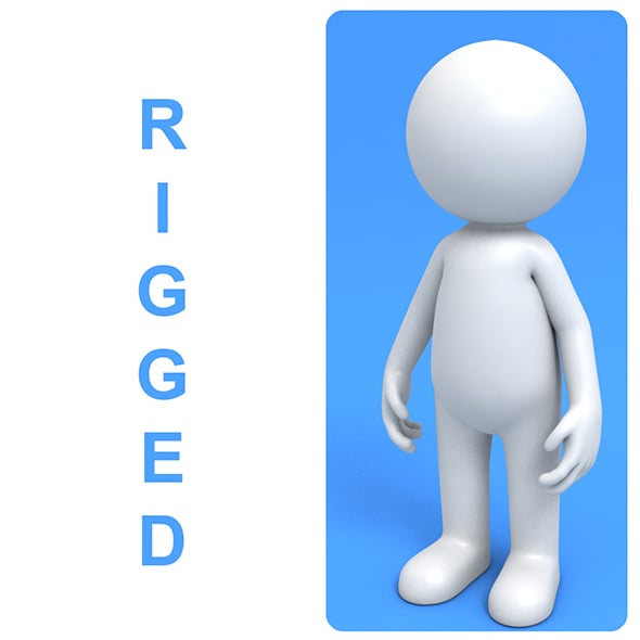 Rigged Stickman - 3DOcean Item for Sale