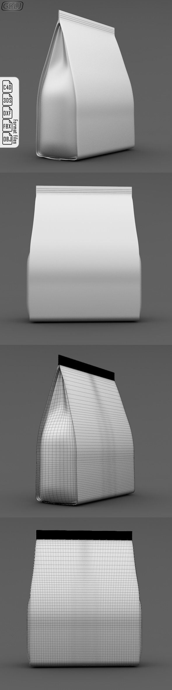 Plastic Bag - 3DOcean Item for Sale