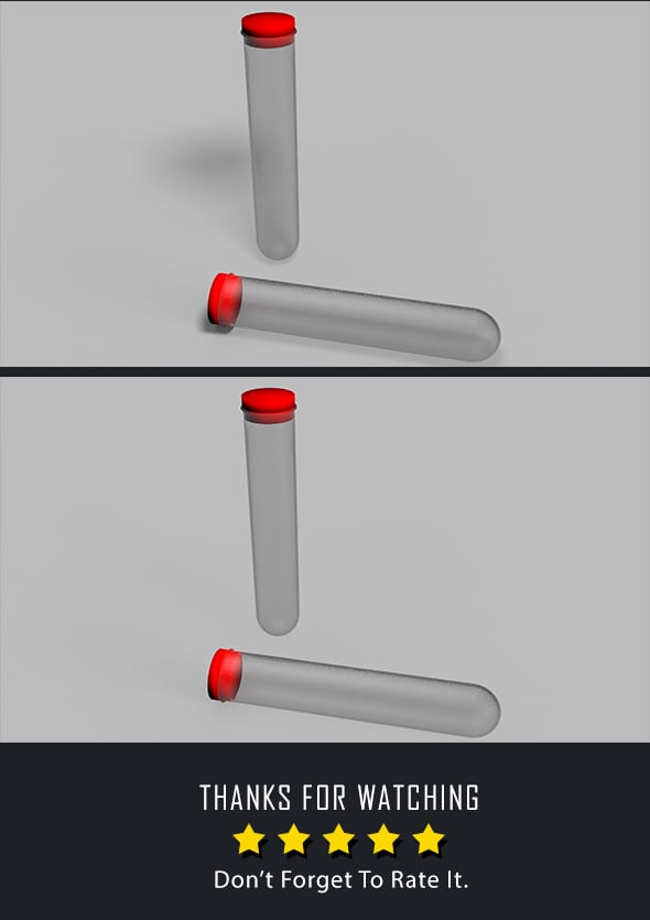 Test Tube 3d Model - 3DOcean Item for Sale