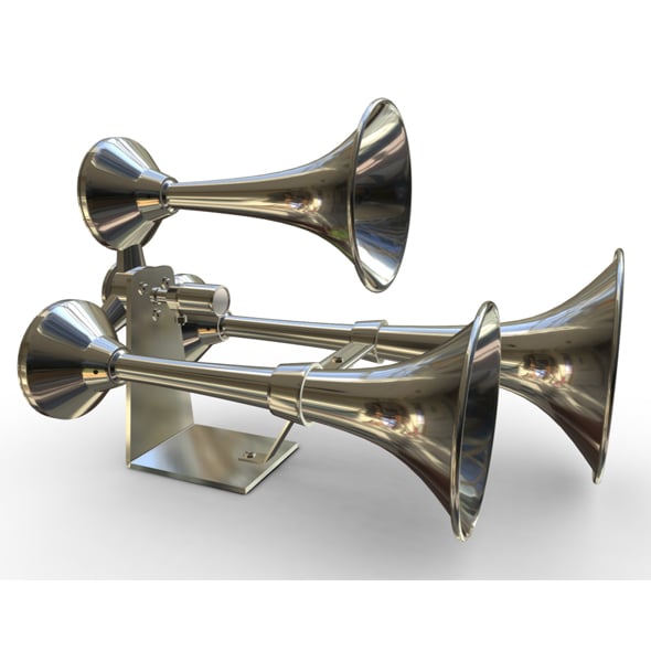 Train Horn - 3DOcean Item for Sale