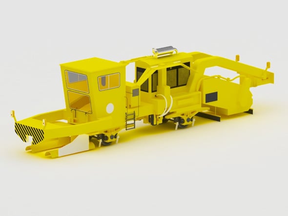 Ballast Regulating Machine PBR-400 - 3DOcean Item for Sale