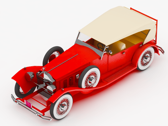 Classic car - 3DOcean Item for Sale