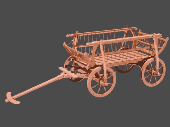 Carriage - 3DOcean Item for Sale