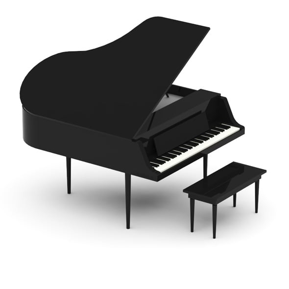 piano - 3DOcean Item for Sale
