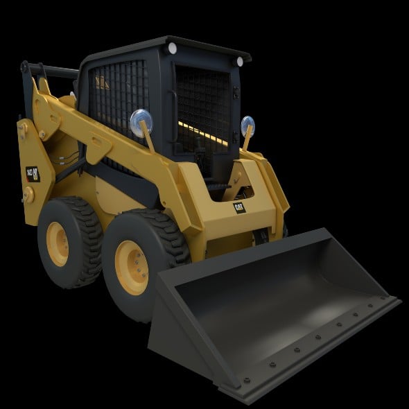 Skid loader - 3DOcean Item for Sale