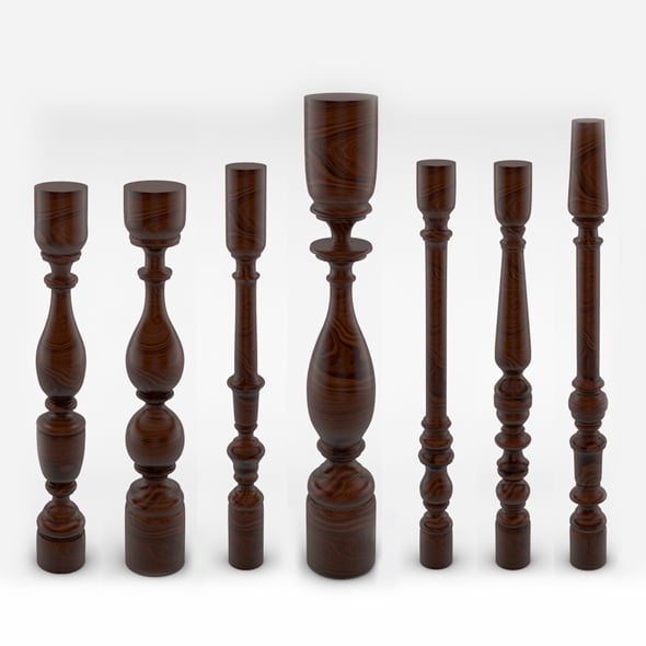 Baluster - 3DOcean Item for Sale