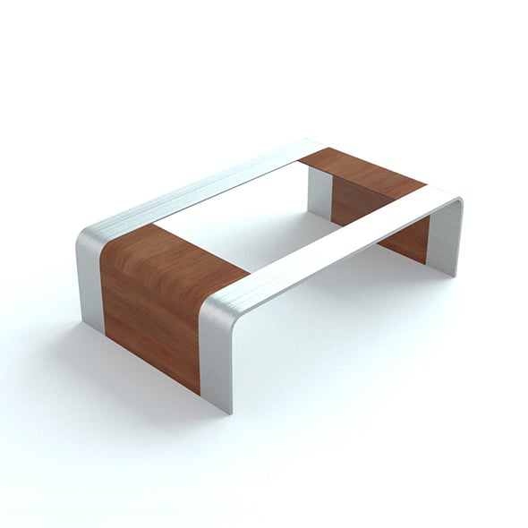 Low Poly Tea Table - 3DOcean Item for Sale