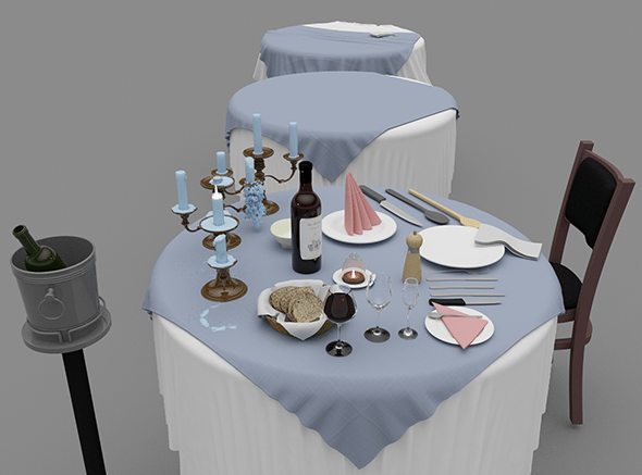 Restaurant Assets - 3DOcean Item for Sale