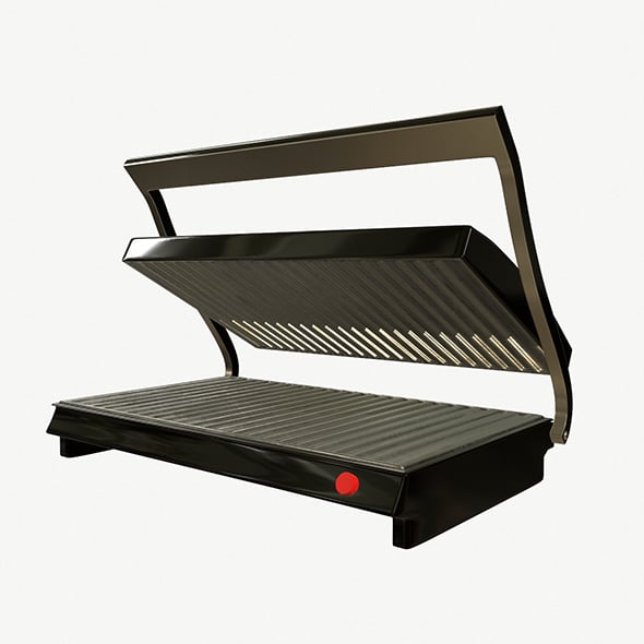 Toast Machine Low Poly PBR - 3DOcean Item for Sale