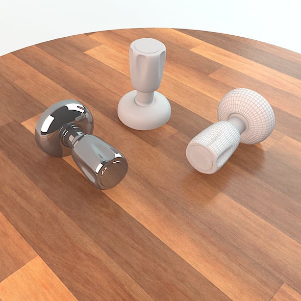 Door Handle - 3DOcean Item for Sale