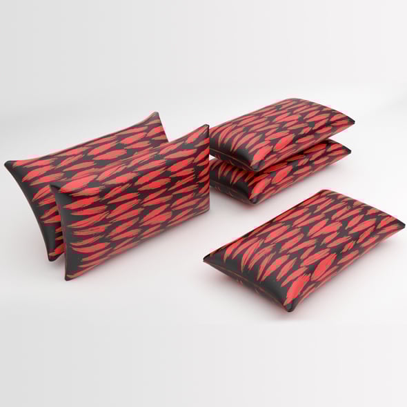 Pillow 01 - 3DOcean Item for Sale