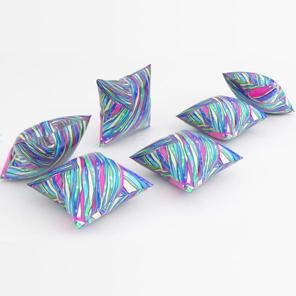 Pillows 07 - 3DOcean Item for Sale