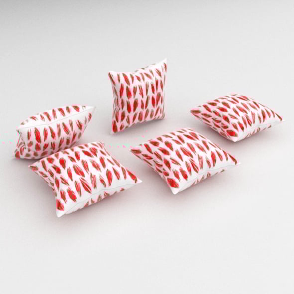 Pillows 10 - 3DOcean Item for Sale