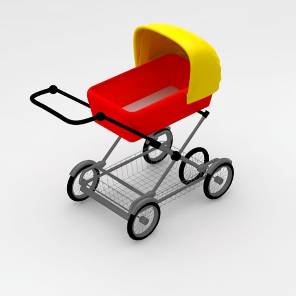 pram - 3DOcean Item for Sale