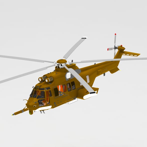 Helicopter - 3DOcean Item for Sale