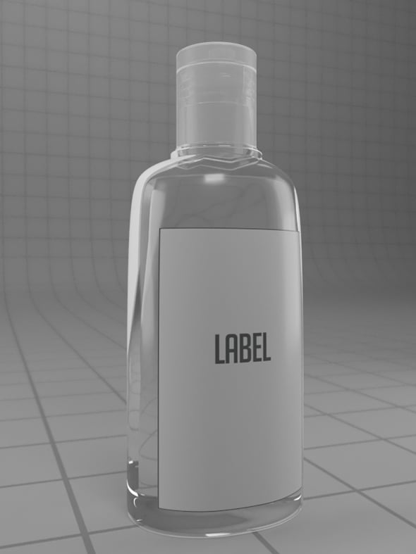 ALCOHOL GEL CONTAINER - 3DOcean Item for Sale