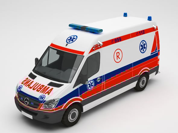 Ambulance - 3DOcean Item for Sale