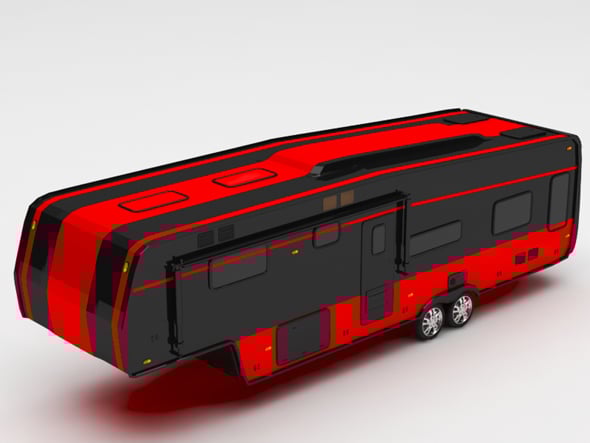 Mobile home - 3DOcean Item for Sale