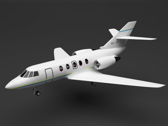 private plane - 3DOcean Item for Sale