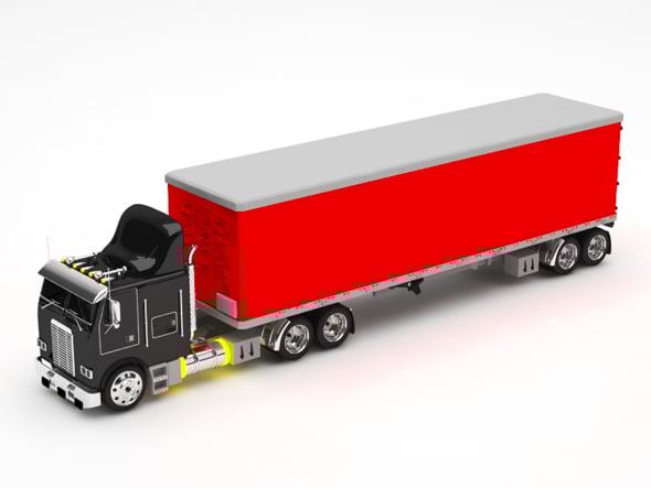 Truck - 3DOcean Item for Sale