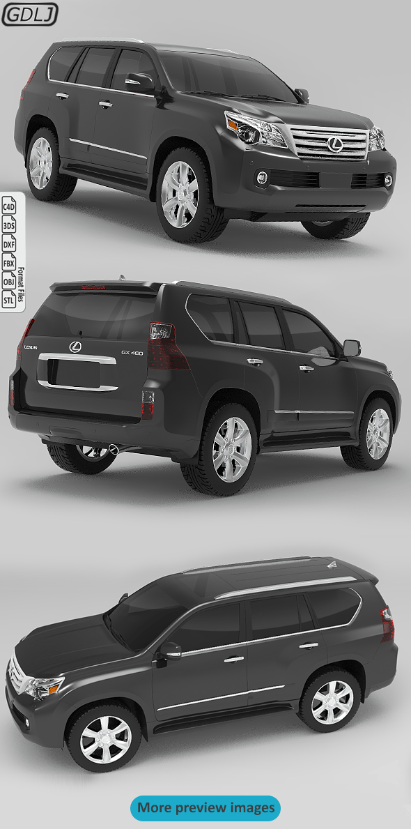 Lexus GX460 2010 - 3DOcean Item for Sale