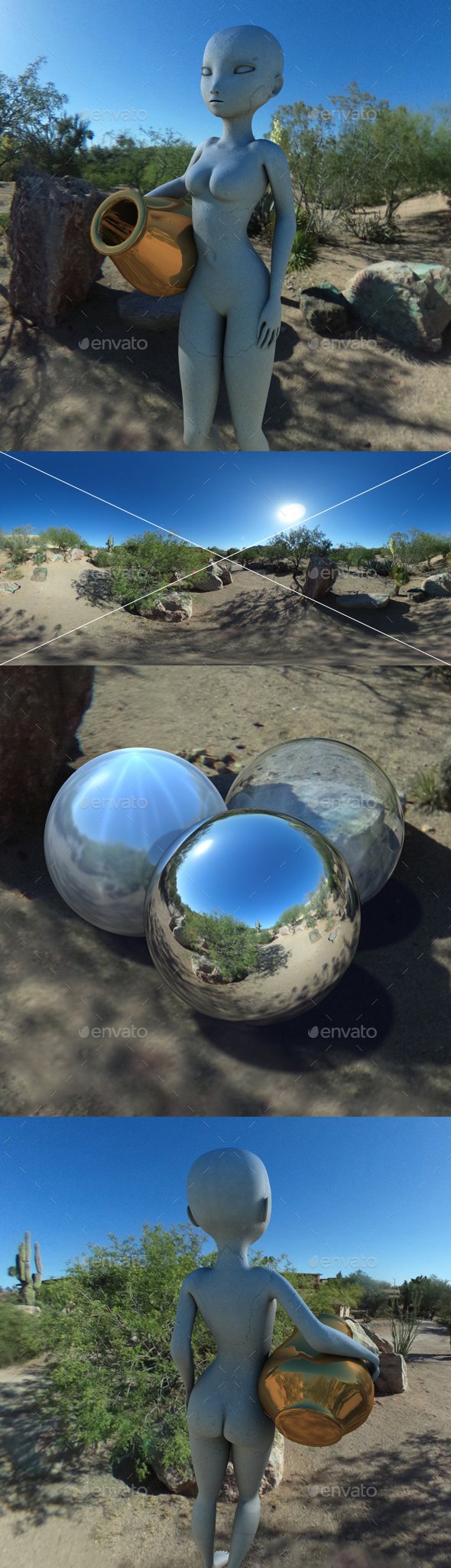 Desert Sun HDRI - 3DOcean Item for Sale